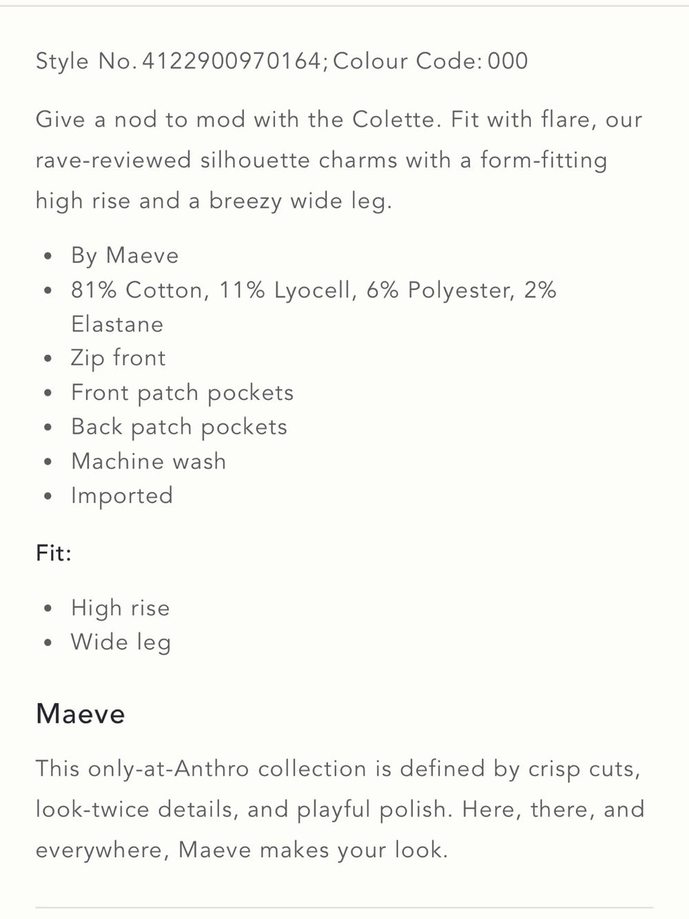 Maeve Light Blue Wide-Leg Colette Jeans in color: ‘light denim’ size 26 - Picture 5 of 14